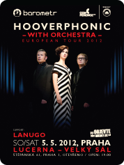 HOOVERPHONIC - WITH ORCHESTRA - | 5. 5. 2012 | 20.00 | LUCERNA, VELKÝ SÁL